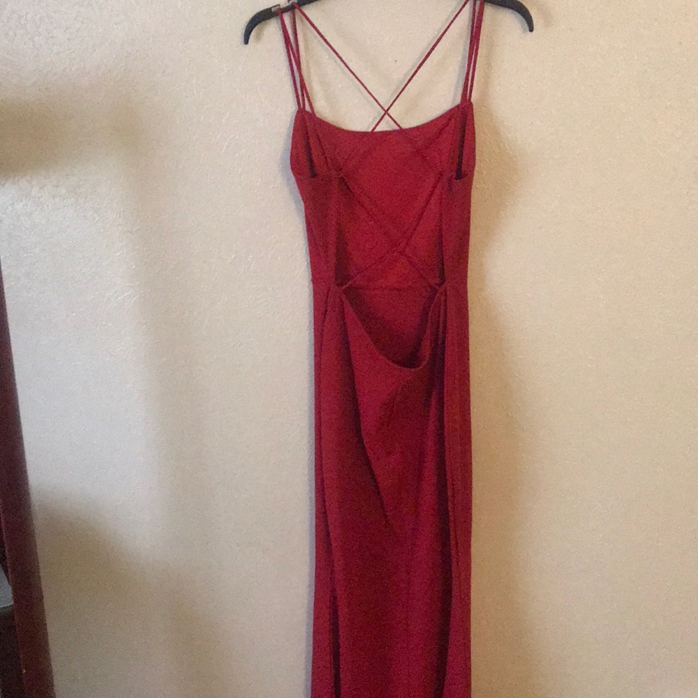 Mermaid fit formal dress